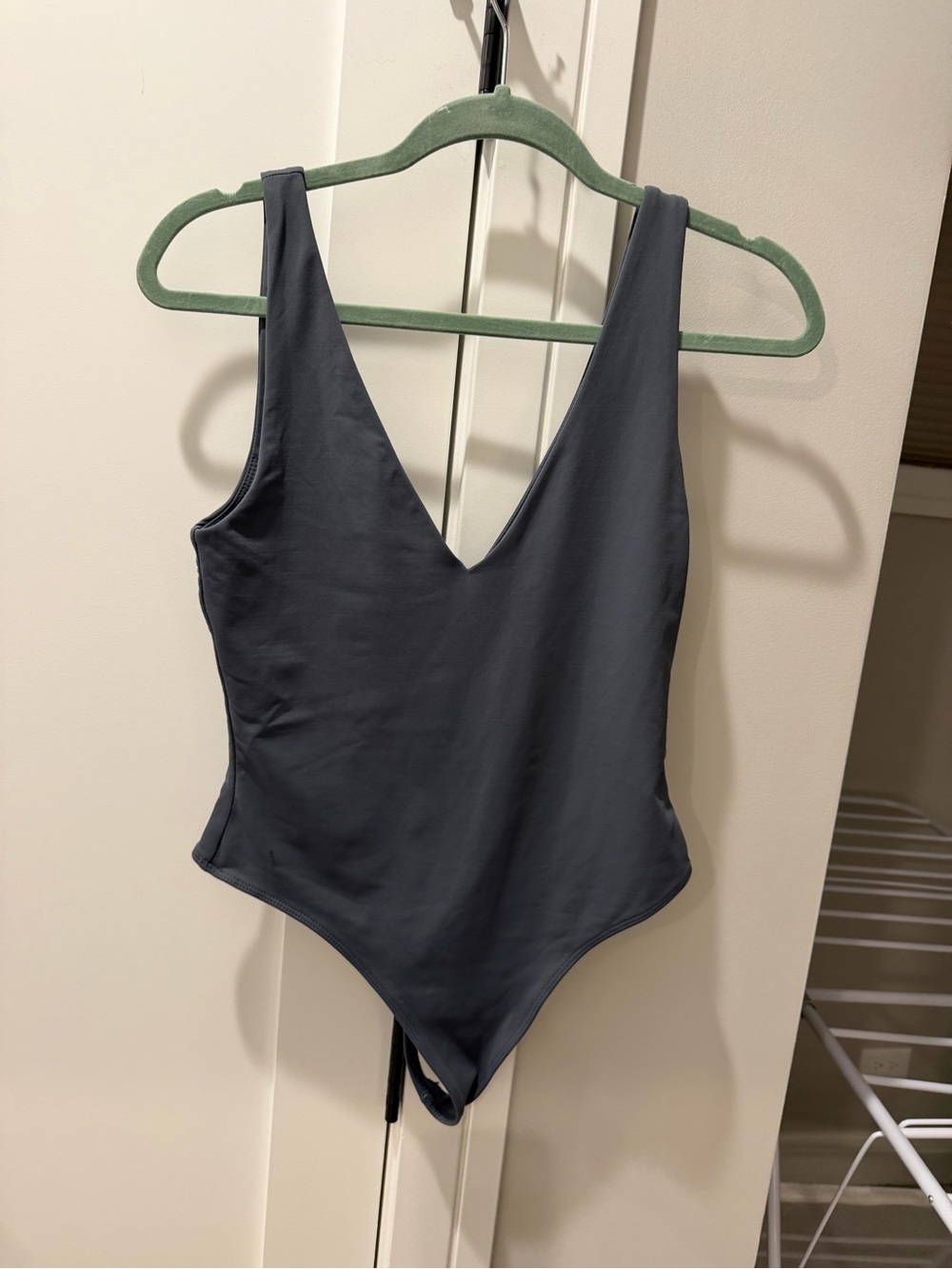 Babaton Graphite Grey Body Suit size large